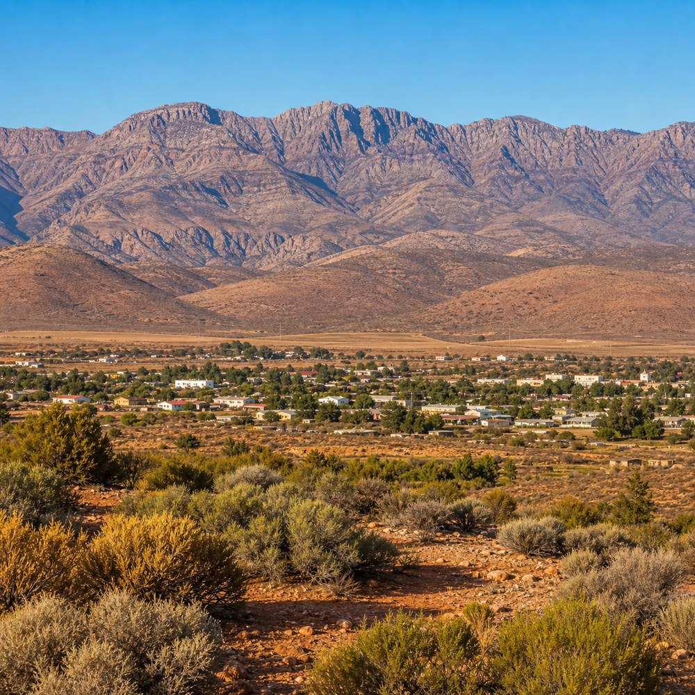 Klein Karoo landscape for plumber services in Oudtshoorn